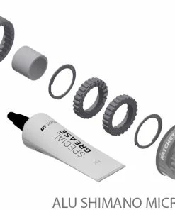 Dt-swiss Kit De Mise à Niveau Ratchet LN Pour Corps De Roue Libre -Accessoires Vélo Soldes Alu Shimano Microspline