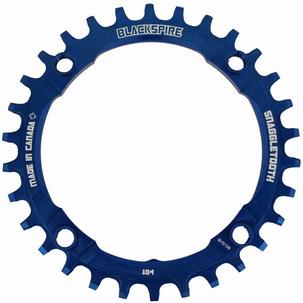 Blackspire Plateau De Chaîne Snaggletooth 104mm 34Z 6 Blackspire Plateau De Chaîne Snaggletooth 104mm 34Z – Image 4