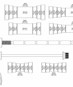 Park Tool Kit D'insertion Pour Roulements De Moyeu HBP-1 -Accessoires Vélo Soldes HPB 4LyBkMZHRscwis