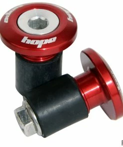 HOPE Bouchons De Guidon Grip Doctor 12 HOPE Bouchons De Guidon Grip Doctor -Accessoires Vélo Soldes Hope Grip Doctor red GDOCR