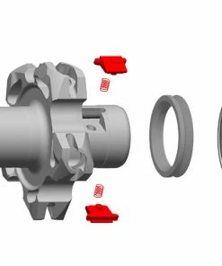 Mavic Pawls & Springs FTS "L" For ED10 -Accessoires Vélo Soldes Mavic Sperrklinken 2