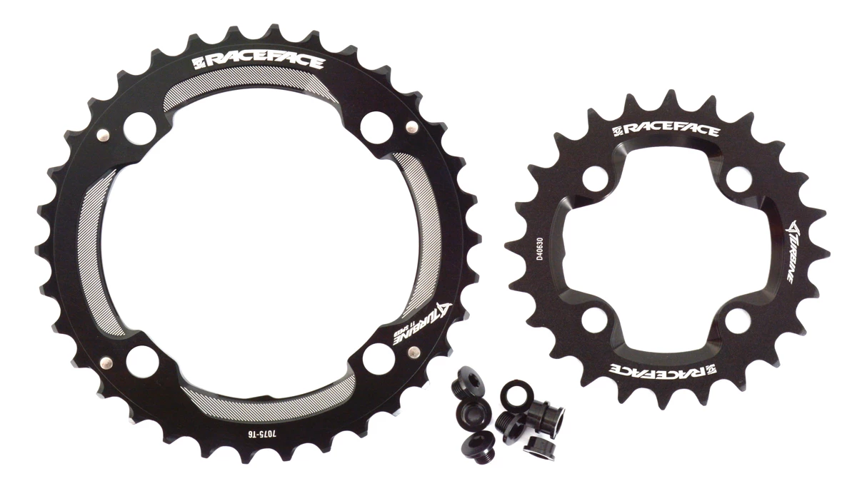 Race Face Jeu De Plateaux Turbine 2x11-speed 24/34 Dents 3 Race Face Jeu De Plateaux Turbine 2x11-speed 24/34 Dents