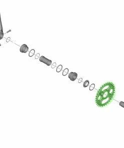 Shimano Plateau 12 Vitesses DEORE FC-M6100/6120/6130 9 Shimano Plateau 12 Vitesses DEORE FC-M6100/6120/6130 -Accessoires Vélo Soldes Shimano DEORE FC M6100 12 fach Kettenblatt