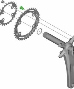 Shimano Vis De Plateau Pour FC-M5100-2/M4100-2 (4 Pièces) 5 Shimano Vis De Plateau Pour FC-M5100-2/M4100-2 (4 Pièces) -Accessoires Vélo Soldes Shimano Kettenblattschrauben fur FC M5100 2 M4100 2 4 Stuck Y0LB98020 a