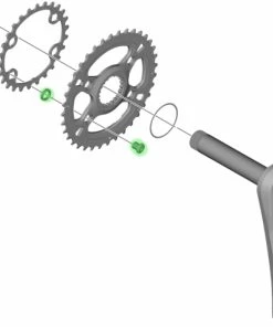 Shimano SLX Boulons De Plateau FC-M7100-2/M7120-B2 (4 Pièces) -Accessoires Vélo Soldes Shimano SLX Kettenblattschrauben fur FC M7100 2 M7120 B2 4 Stuck Y0JB98020 b