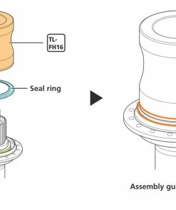 Shimano TL-FH16 Outil Pour Le Montage De La Bague D'étanchéité -Accessoires Vélo Soldes Shimano TL FH16 Y1Y100010 d
