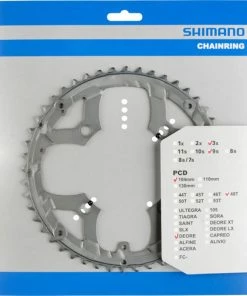 Shimano Plateau DEORE Pour FC-M590/591 48T (pour Chainguard)