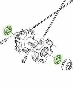 Shimano Acier Billes 3/16" (22 Pièces) -Accessoires Vélo Soldes Shimano Stahl Kugeln 3 16 fur VR 22 Stuck Y4BB98030 b