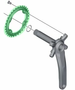 Shimano XT SM-CRM81 Plateau 11 Vitesses Pour FC-M8000 32 Dents -Accessoires Vélo Soldes Shimano XT 11 fach Kettenblatt fur FC M8000 1 TechDyZ4sohKMDoI2