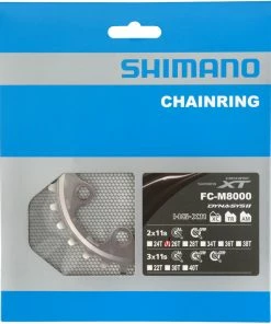Shimano Plateau XT FC-M8000 2 Vitesses 26T (BC) 7 Shimano Plateau XT FC-M8000 2 Vitesses 26T (BC) -Accessoires Vélo Soldes Shimano XT 2 fach Kettenblatt FC M8000 26 Zahne BC Y1RL26000 b