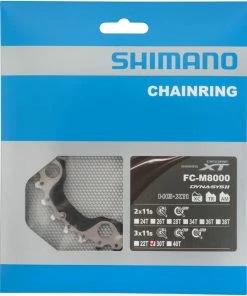 Shimano XT Plateau 3 Vitesses Pour FC-M8000 30 Dents (BA) -Accessoires Vélo Soldes Shimano XT 3 fach Kettenblatt FC M8000 30 Zahne BA Y1RL98110 d