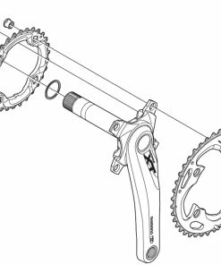 Shimano XT Plateau Pour FC-M782 22 Dents (AN) 5 Shimano XT Plateau Pour FC-M782 22 Dents (AN) -Accessoires Vélo Soldes Shimano XT Kettenblatt FC M782 22 Zahne AN Y1NV22000