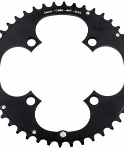 Stronglight Plateau MTB 10 Vitesses 4 Bras Ø 104 Mm -Accessoires Vélo Soldes Stronglight MTB Kettenblatt 9 fach 4 Arm 104 mm 44 Zahne 3700223709687