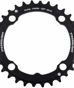 Stronglight Plateau MTB 10 Vitesses 4 Bras Ø 104 Mm -Accessoires Vélo Soldes Stronglight MTB Kettenblatt 9 fach 4 Arm 32 mm 44 Zahne 3700223709694