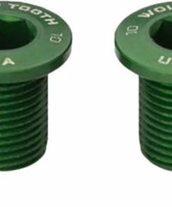 Wolf Tooth Components M8 10mm 4 Pcs. Vis De Plateau -Accessoires Vélo Soldes Wolf Tooth green